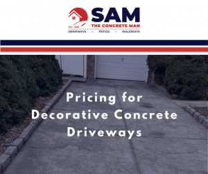 stamped concrete driveway costs