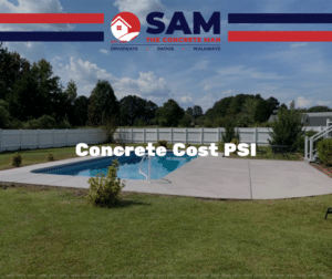 concrete cost psi