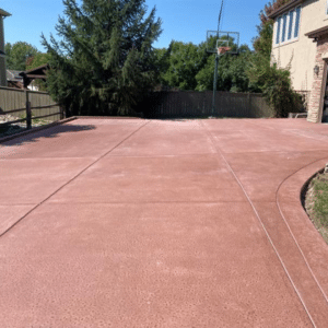Colored Driveway