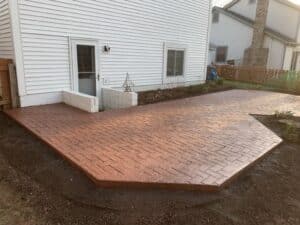 stamped-stained-brick-concrete-patio