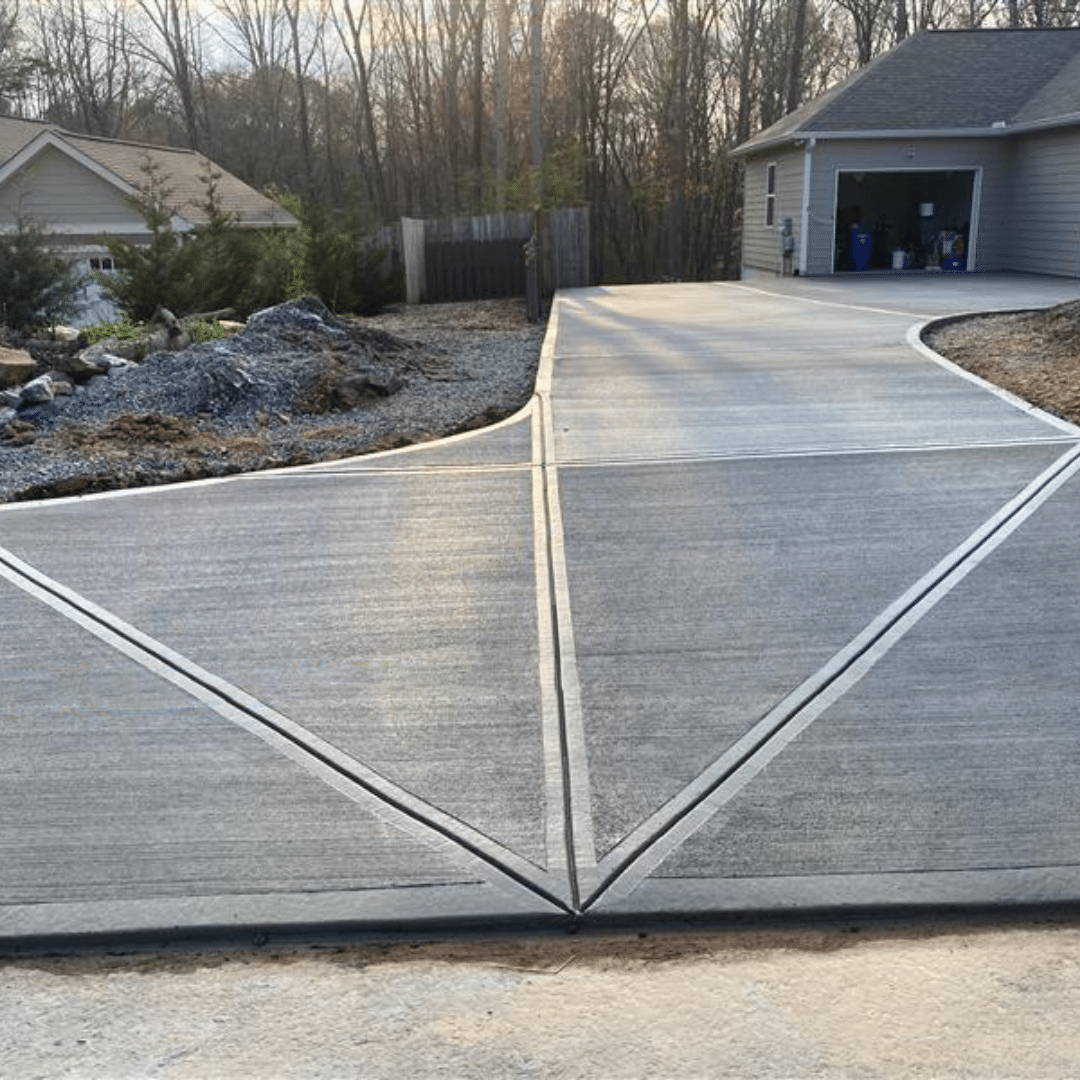 Concrete Driveway - control joints