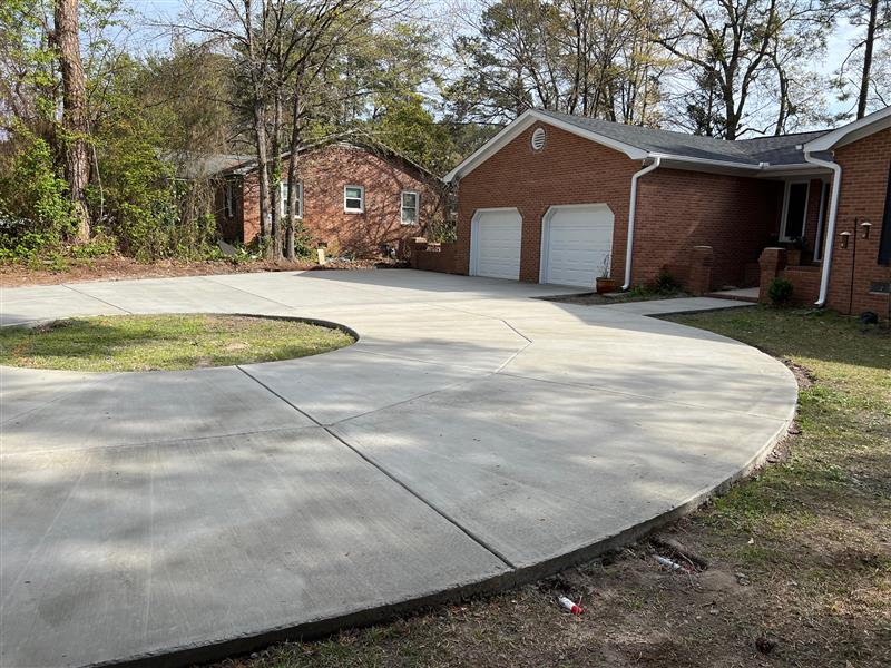 The Allure of Horseshoe Driveways Sam The Concrete Man