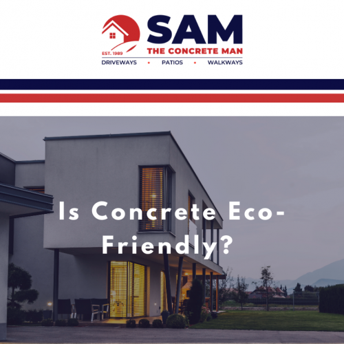 is concrete eco friendly?