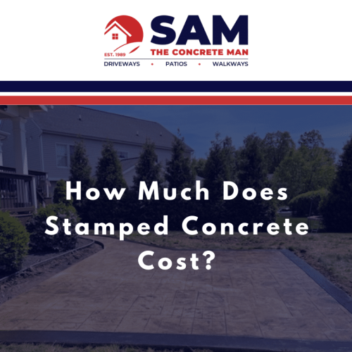 how much does stamped concrete cost